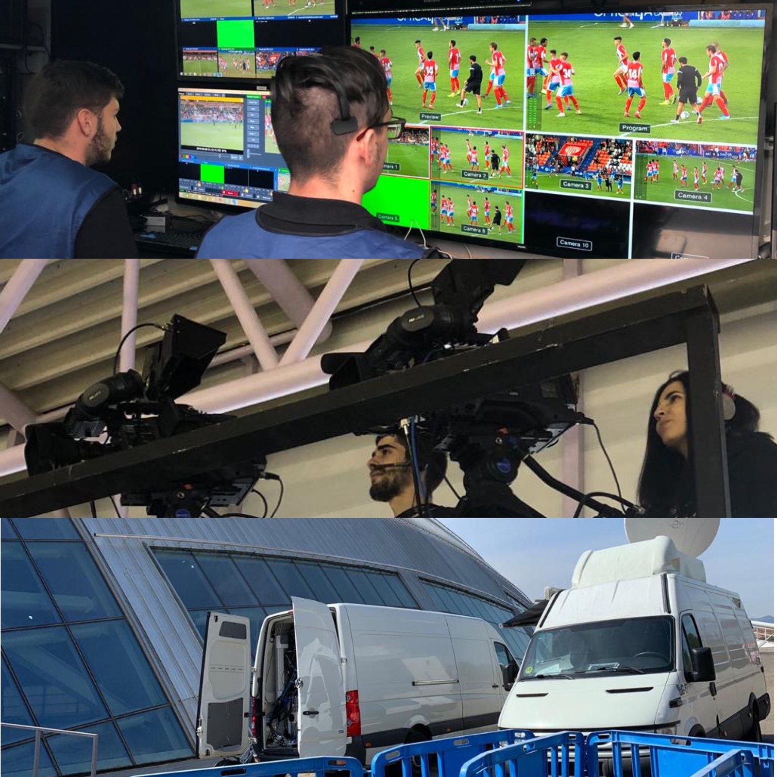 Producción de retransmisiones deportivas